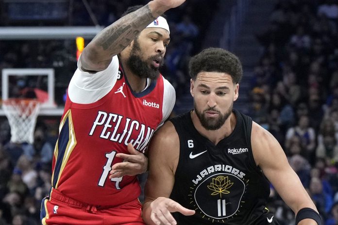 Stephen Curry leads Golden State Warriors to comeback win over New Orleans Pelicans