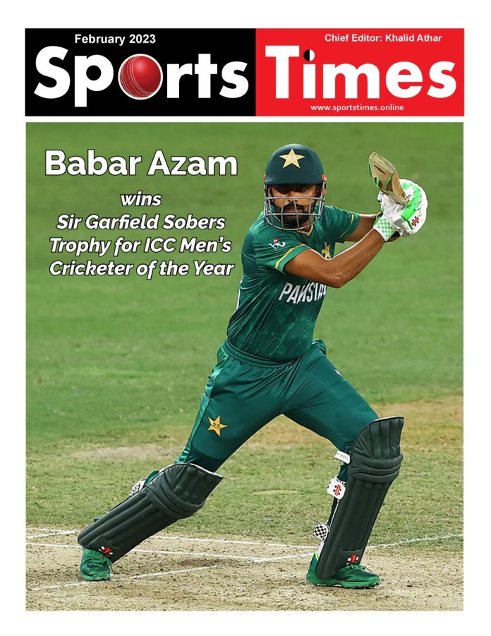 Babar Azam wins Sir Garfield Sobers Trophy for ICC Men’s Cricketer of the Year