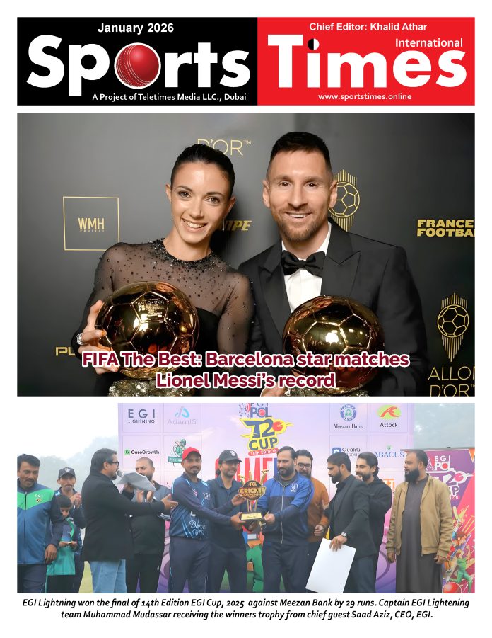 Sports Times January 2026 Edition